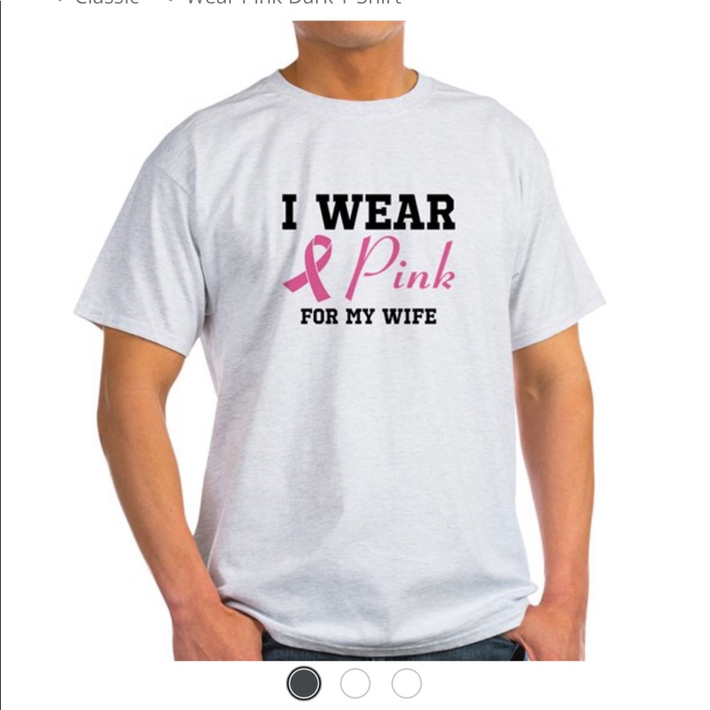 Men’s xxl cancer support t-shirt